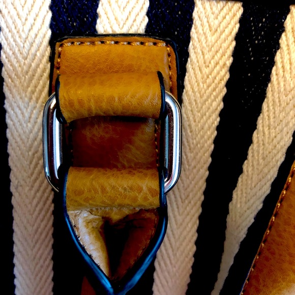 Mia & Luca Canvas Bag with Double Leather Handles - Picture 7 of 11